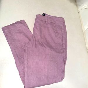 Mid-rise ankle pants